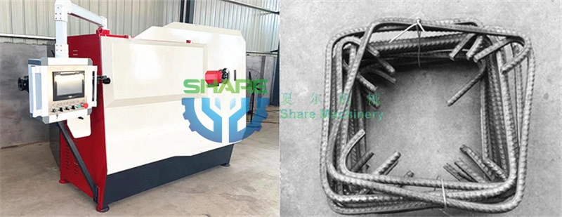 CNC Stirrup Steel Wire Rebar Bending and Cutting Machine Portable Steel Bar Cutter and Bender in Philippines for Sale