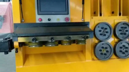 Piegatrice per staffe a barra d'acciaio automatica per piegatura del filo CNC ad alta produttività